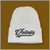 “Vallejo” Cursive, Gray/Black Lettering, Beanie Cap