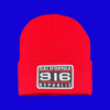 'California 916 Republic' Red, Beanie Cap