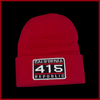 "California 415 Republic" Red, Black/White/Red Embroidered